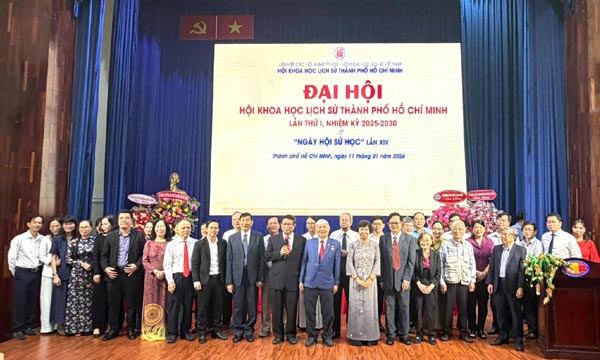 Danh sách Ban Thường vụ, Ban Chấp hành Hội Khoa học Lịch sử TP.HCM nhiệm kỳ 2025-2030